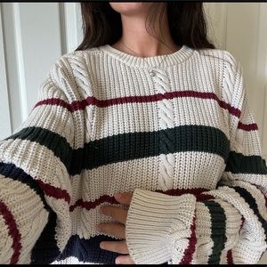 oversized vintage sweater